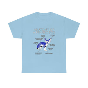 Fennec Blue - T-Shirt T-Shirt Artworktee Light Blue S 