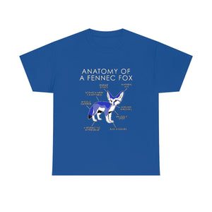 Fennec Blue - T-Shirt T-Shirt Artworktee Royal Blue S 