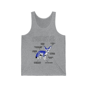 Fennec Blue - Tank Top Tank Top Artworktee Heather XS 