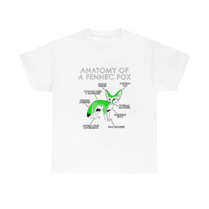 Fennec Green - T-Shirt T-Shirt Artworktee White S 