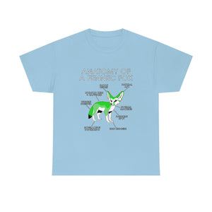 Fennec Green - T-Shirt T-Shirt Artworktee Light Blue S 