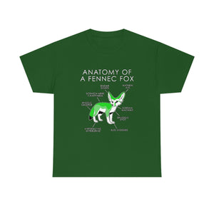 Fennec Green - T-Shirt T-Shirt Artworktee Green S 