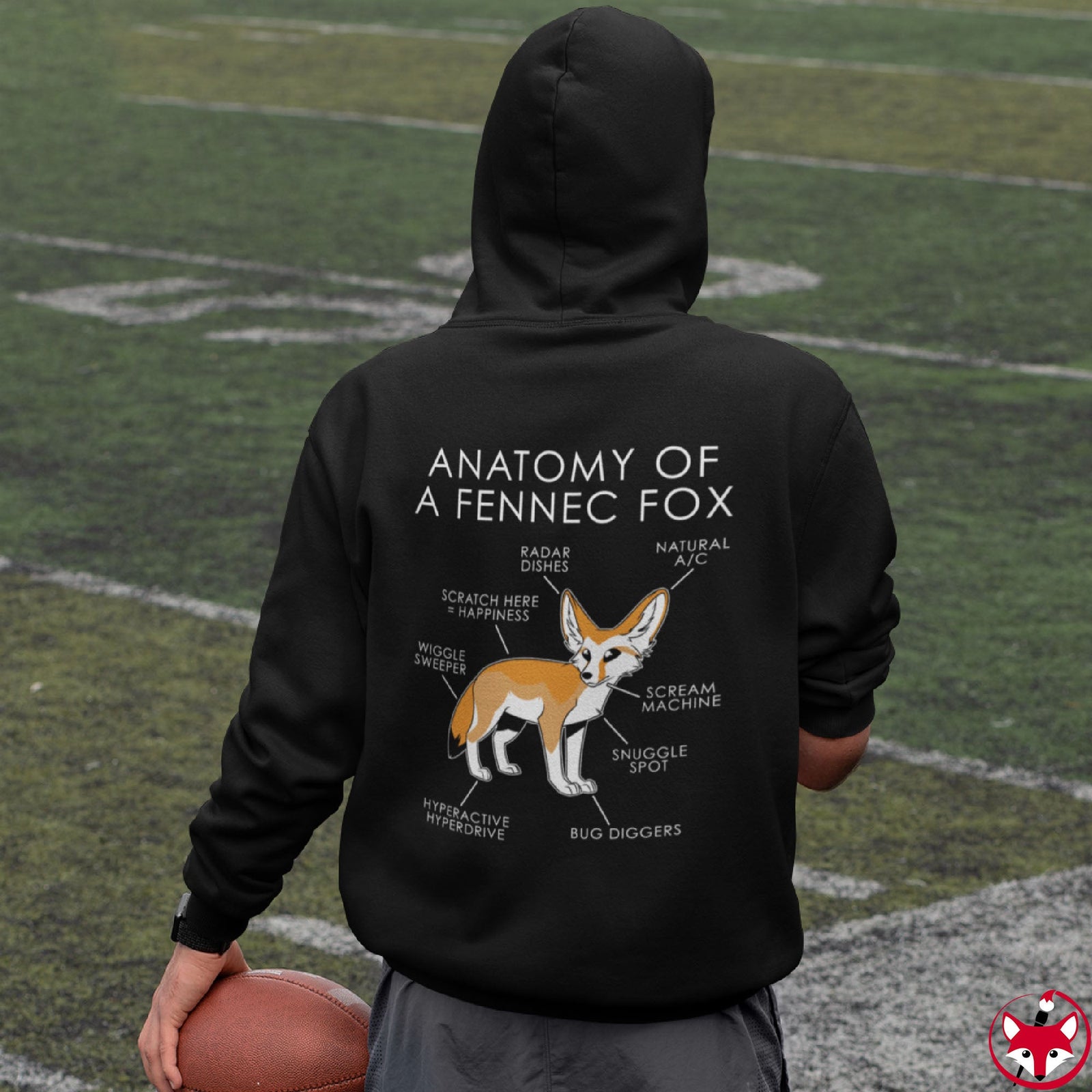 Fennec Orange - Hoodie Hoodie Artworktee 