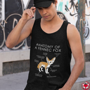 Fennec Orange - Tank Top Tank Top Artworktee 