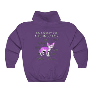 Fennec Pink - Hoodie Hoodie Artworktee Purple S 