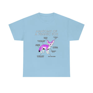 Fennec Pink - T-Shirt T-Shirt Artworktee Light Blue S 