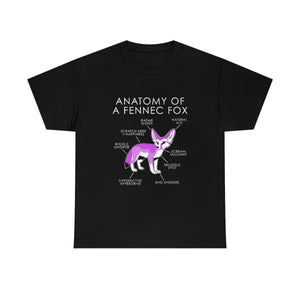 Fennec Pink - T-Shirt T-Shirt Artworktee Black S 