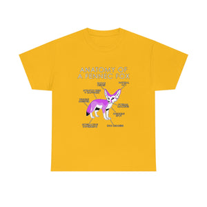 Fennec Pink - T-Shirt T-Shirt Artworktee Gold S 