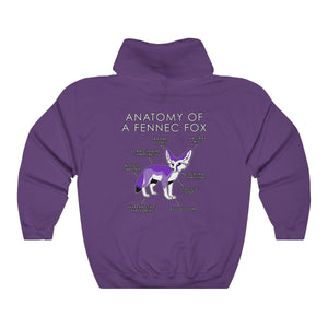 Fennec Purple - Hoodie Hoodie Artworktee Purple S 