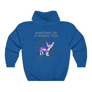 Fennec Purple - Hoodie Hoodie Artworktee Royal Blue S 