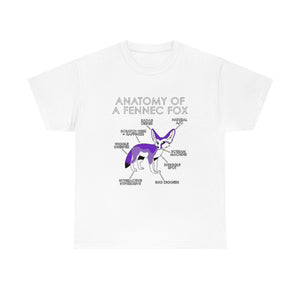 Fennec Purple - T-Shirt T-Shirt Artworktee White S 