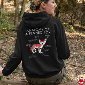 Fennec Red - Hoodie Hoodie Artworktee 