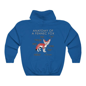 Fennec Red - Hoodie Hoodie Artworktee Royal Blue S 