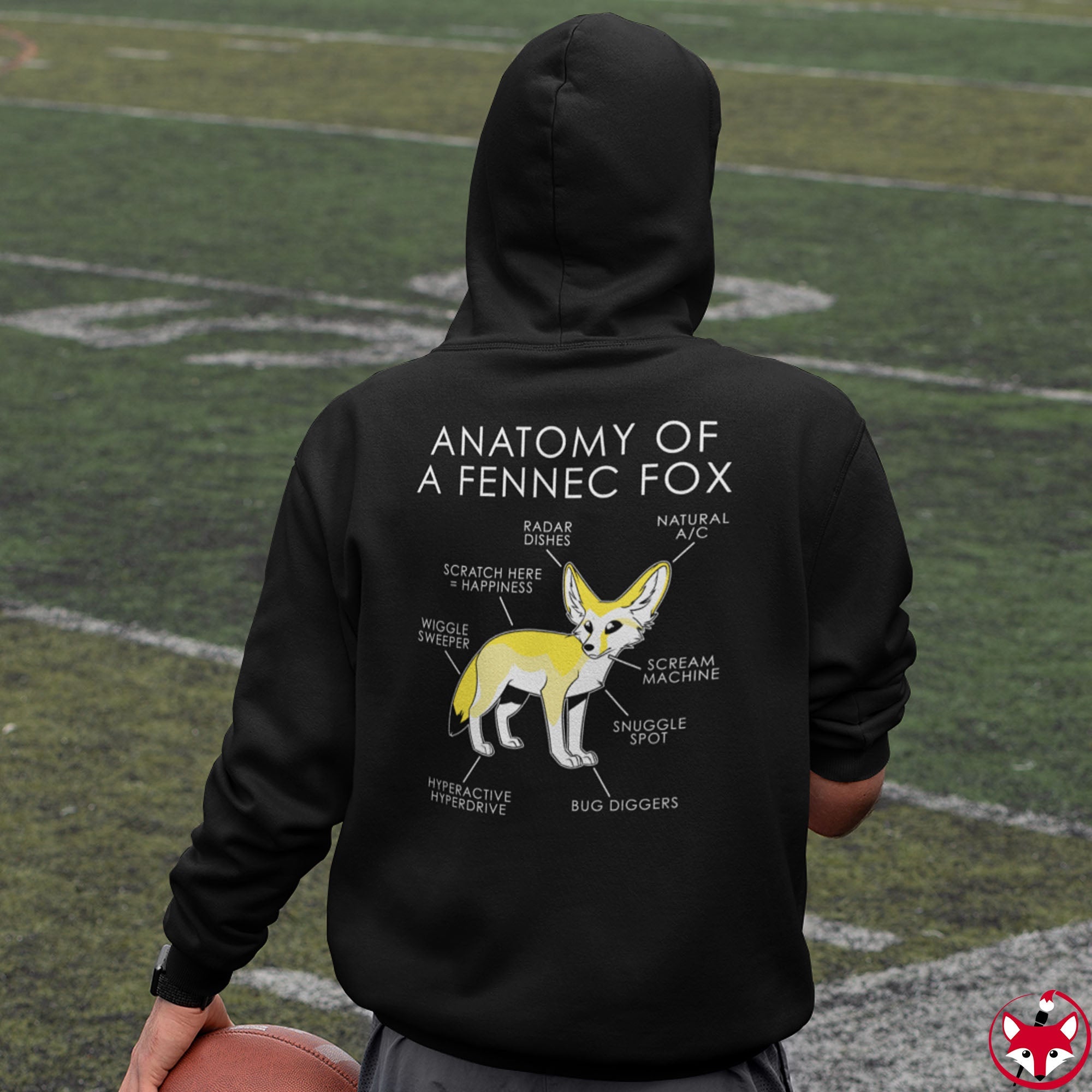 Fennec fox hoodie new arrivals