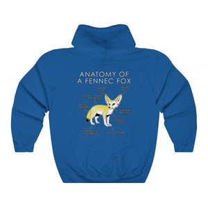 Fennec Yellow - Hoodie Hoodie Artworktee Royal Blue S 