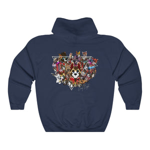 For The Fans - Hoodie Hoodie Corey Coyote Navy Blue S 