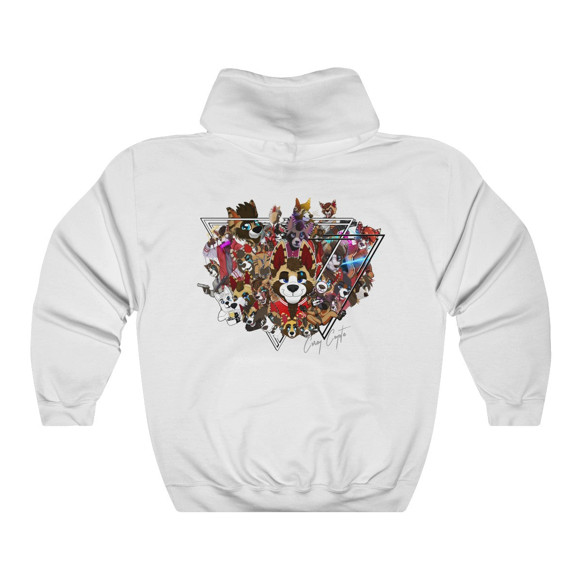 For The Fans - Hoodie Hoodie Corey Coyote White S 