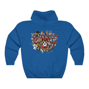 For The Fans - Hoodie Hoodie Corey Coyote Royal Blue S 