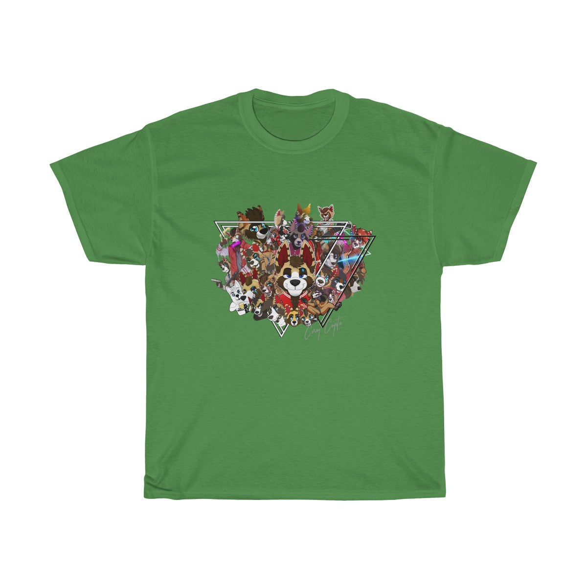 For The Fans - T-Shirt T-Shirt Corey Coyote Green S 