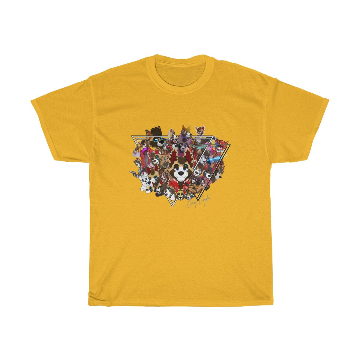 For The Fans - T-Shirt T-Shirt Corey Coyote Gold S 