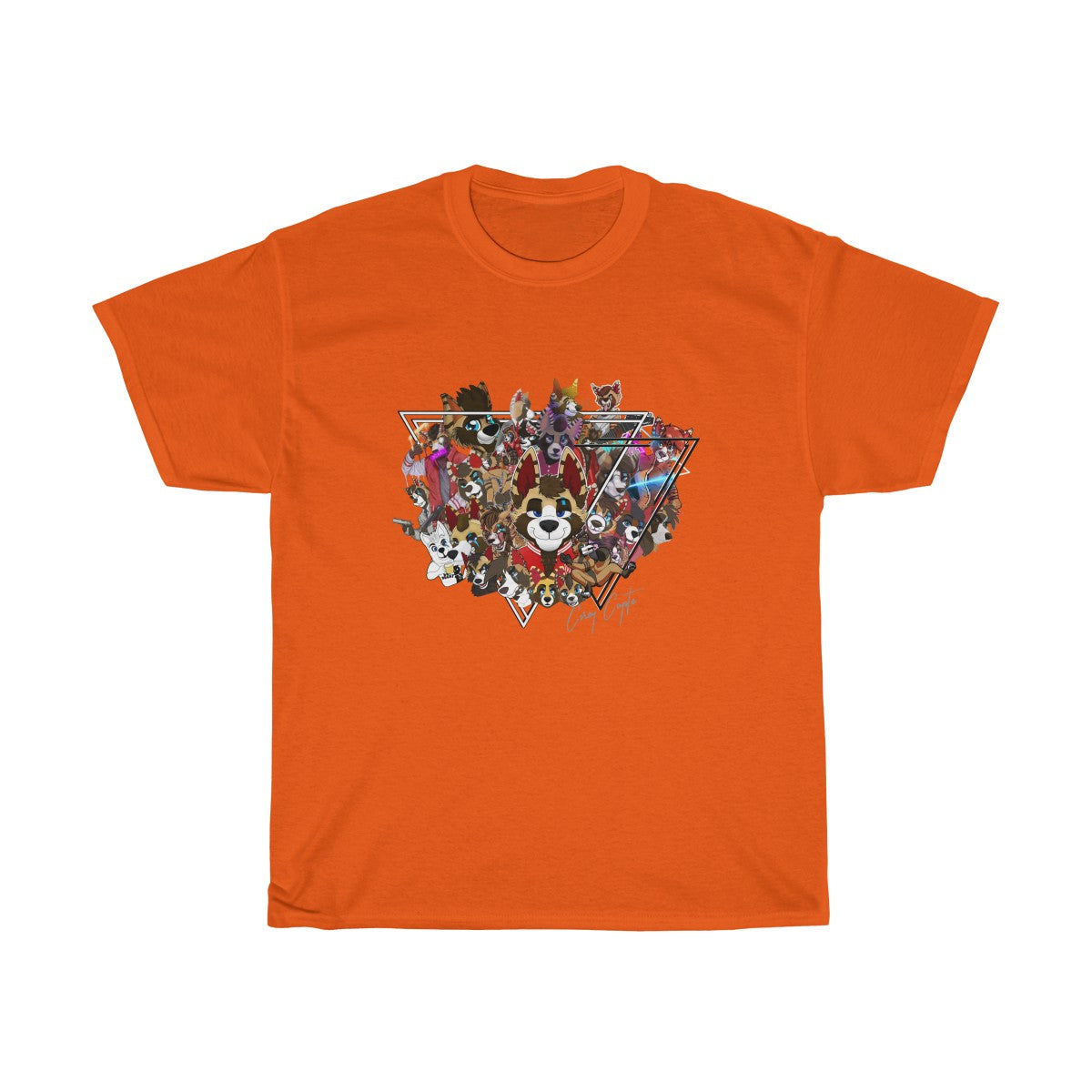 For The Fans - T-Shirt T-Shirt Corey Coyote Orange S 