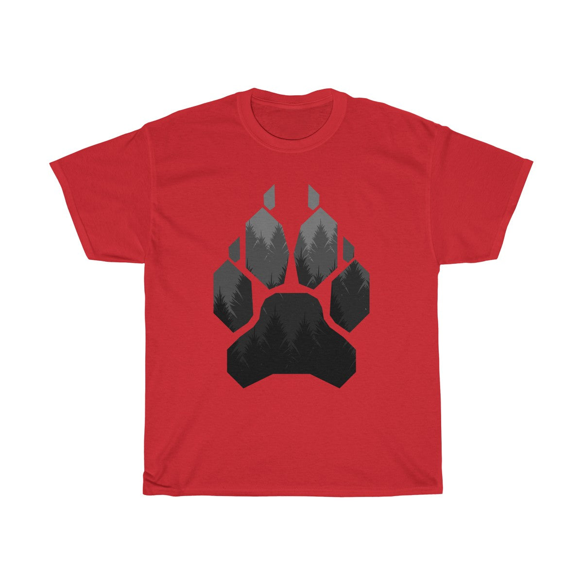 Forest Canine - T-Shirt T-Shirt Wexon Red S 