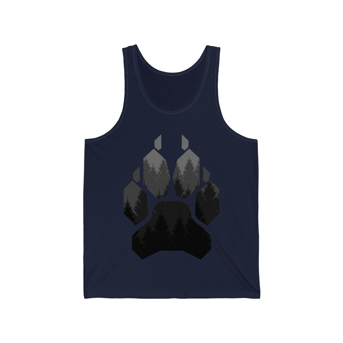 Forest Canine - Tank Top Tank Top Wexon Navy Blue XS 