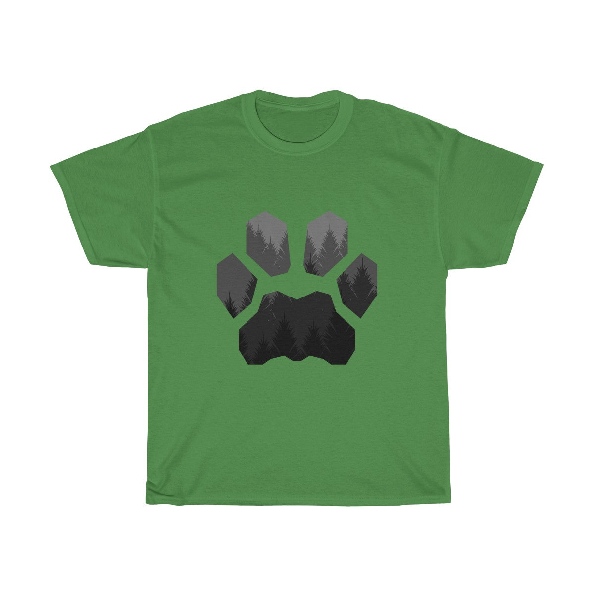 Forest Feline - T-Shirt T-Shirt Wexon Green S 