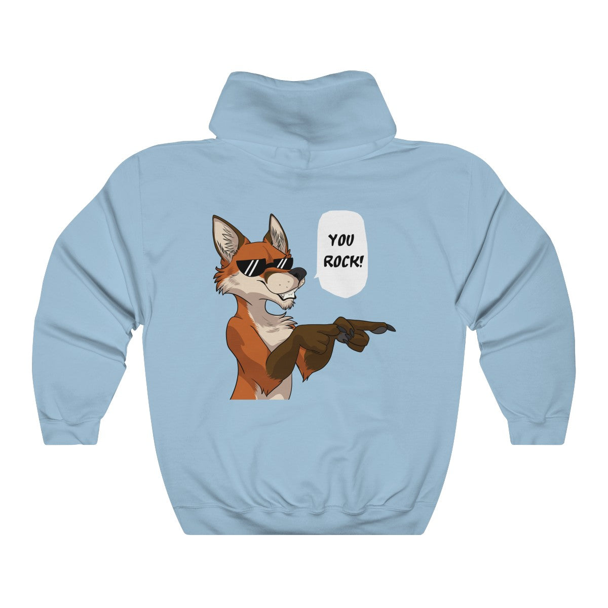 Fox - Hoodie Hoodie Dire Creatures Light Blue S 