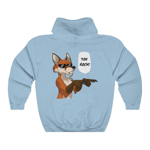 Fox - Hoodie Hoodie Dire Creatures Light Blue S 