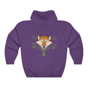 Fox - Hoodie Hoodie Dire Creatures Purple S 