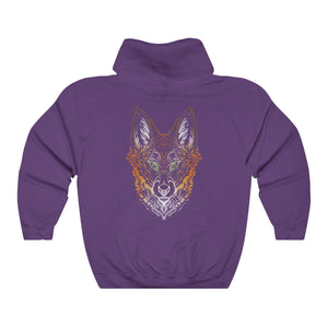 Fox - Hoodie Hoodie Dire Creatures Purple S 