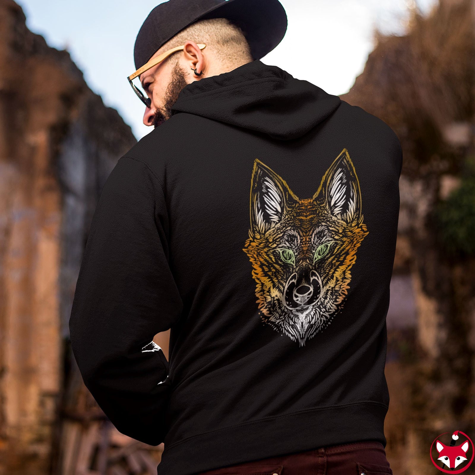 Fox - Hoodie Hoodie Dire Creatures 