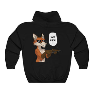 Fox - Hoodie Hoodie Dire Creatures Black S 