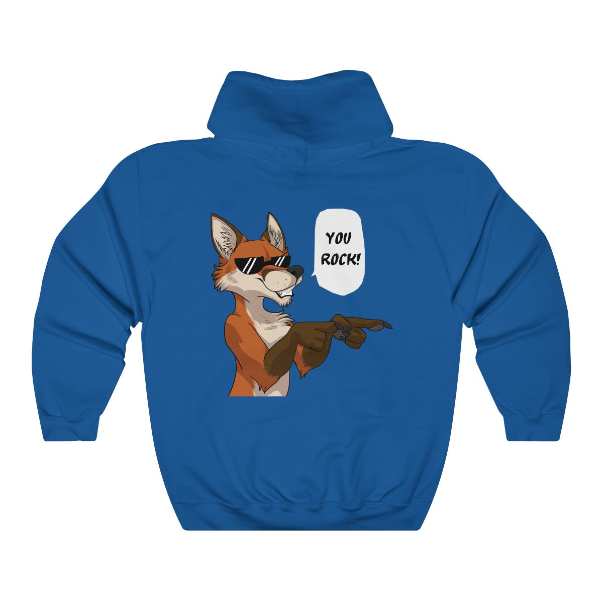 Fox - Hoodie Hoodie Dire Creatures Royal Blue S 