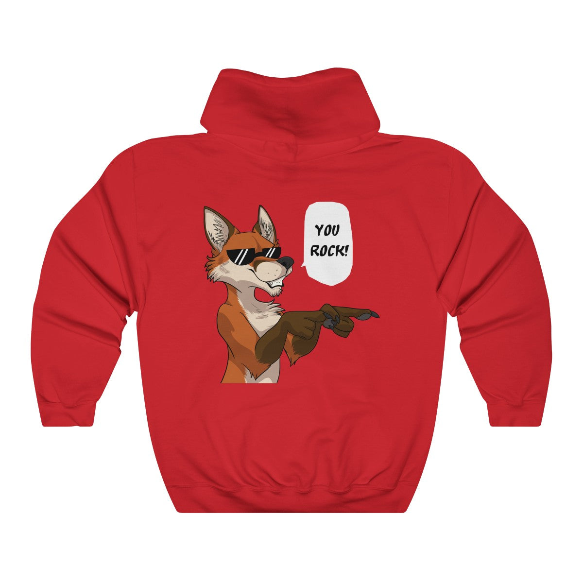 Fox - Hoodie Hoodie Dire Creatures Red S 