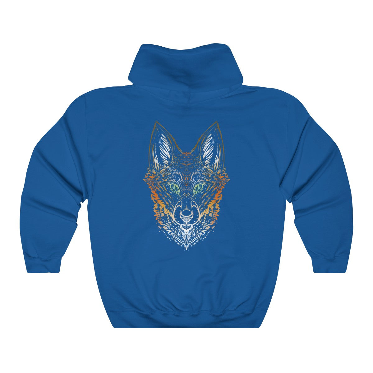 Fox - Hoodie Hoodie Dire Creatures Royal Blue S 