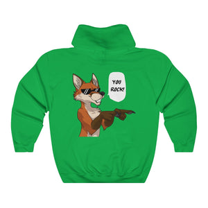 Fox - Hoodie Hoodie Dire Creatures Green S 