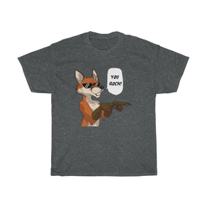 Fox - T-Shirt T-Shirt Dire Creatures Dark Heather S 
