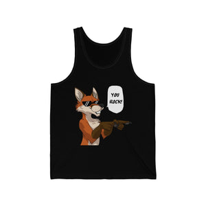 Fox - Tank Top Tank Top Dire Creatures Black XS 