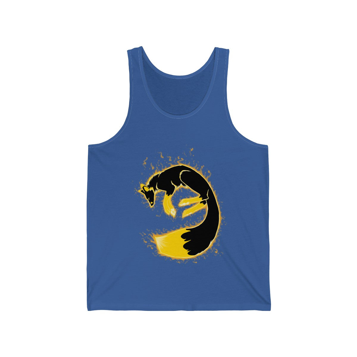 Fox - Tank Top Tank Top Dire Creatures Royal Blue XS 