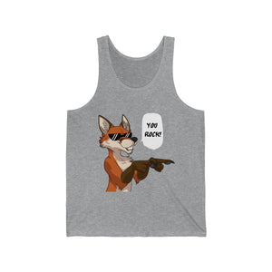 Fox - Tank Top Tank Top Dire Creatures Heather XS 