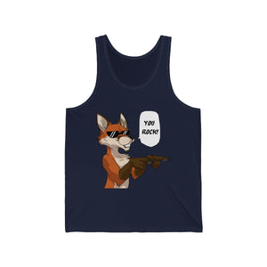 Fox - Tank Top Tank Top Dire Creatures Navy Blue XS 