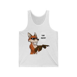 Fox - Tank Top Tank Top Dire Creatures White XS 