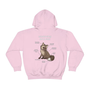 Fox Brown - Hoodie Hoodie Artworktee Light Pink S 