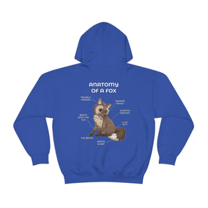 Fox Brown - Hoodie Hoodie Artworktee Royal Blue S 