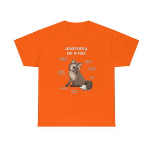 Fox Brown - T-Shirt T-Shirt Artworktee Orange S 