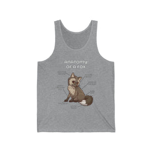 Fox Brown - Tank Top Tank Top Artworktee Heather XS 