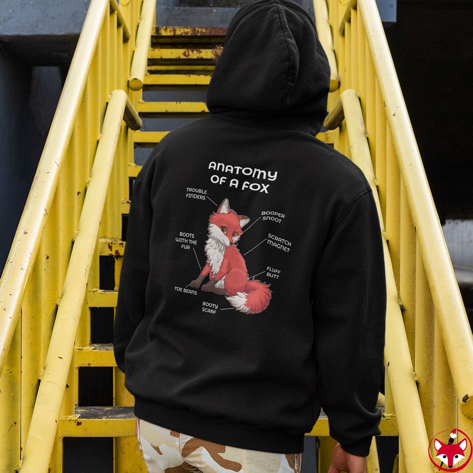 Fox Cherry - Hoodie Hoodie Artworktee 