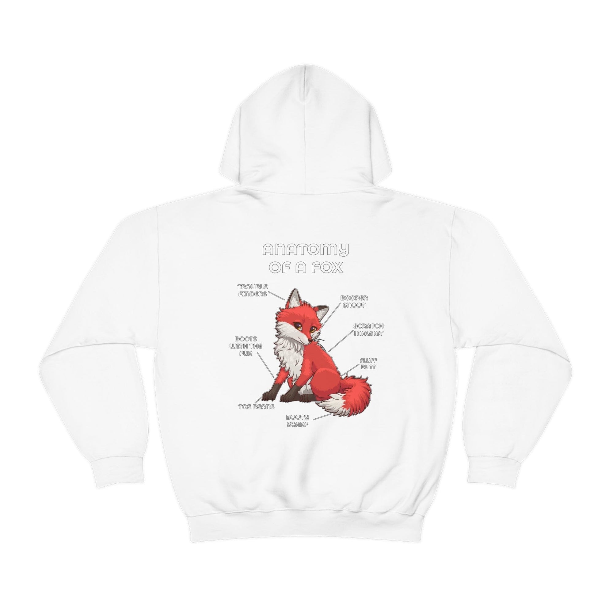 Fox Cherry - Hoodie Hoodie Artworktee White S 